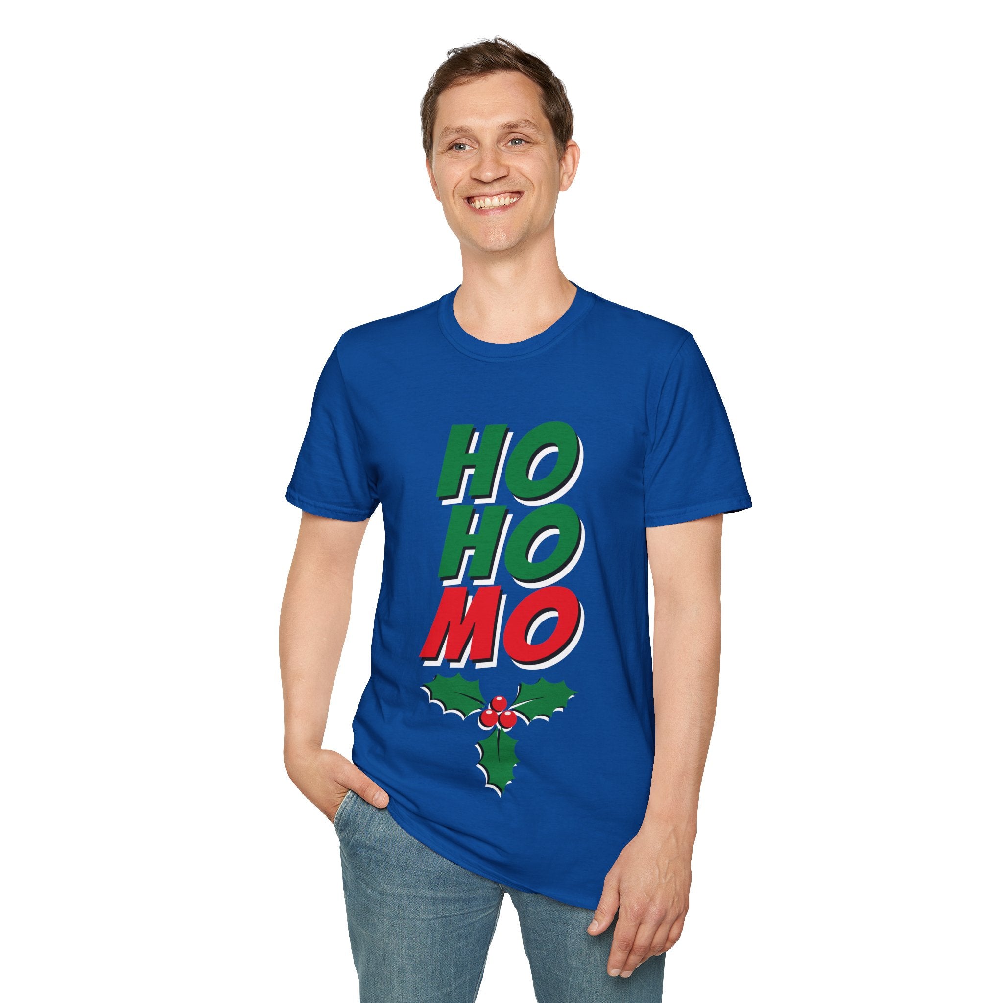 HO HO MO Christmas Tee