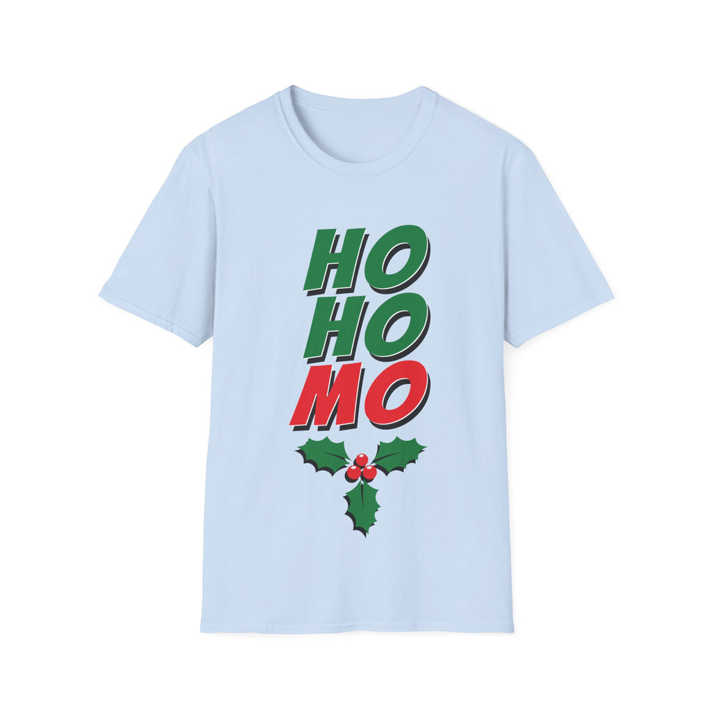 HO HO MO Christmas Tee