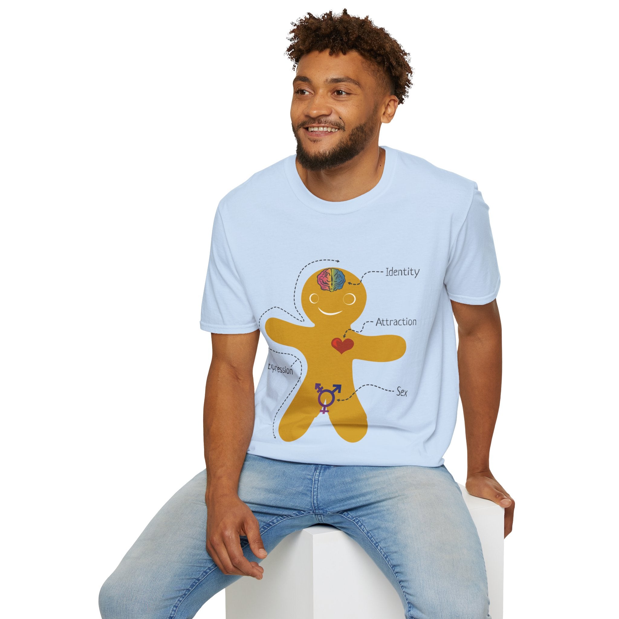 Genderbread Person Gender Tee