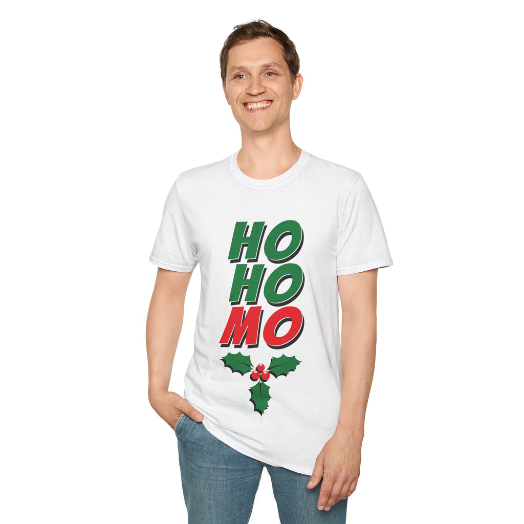 HO HO MO Christmas Tee
