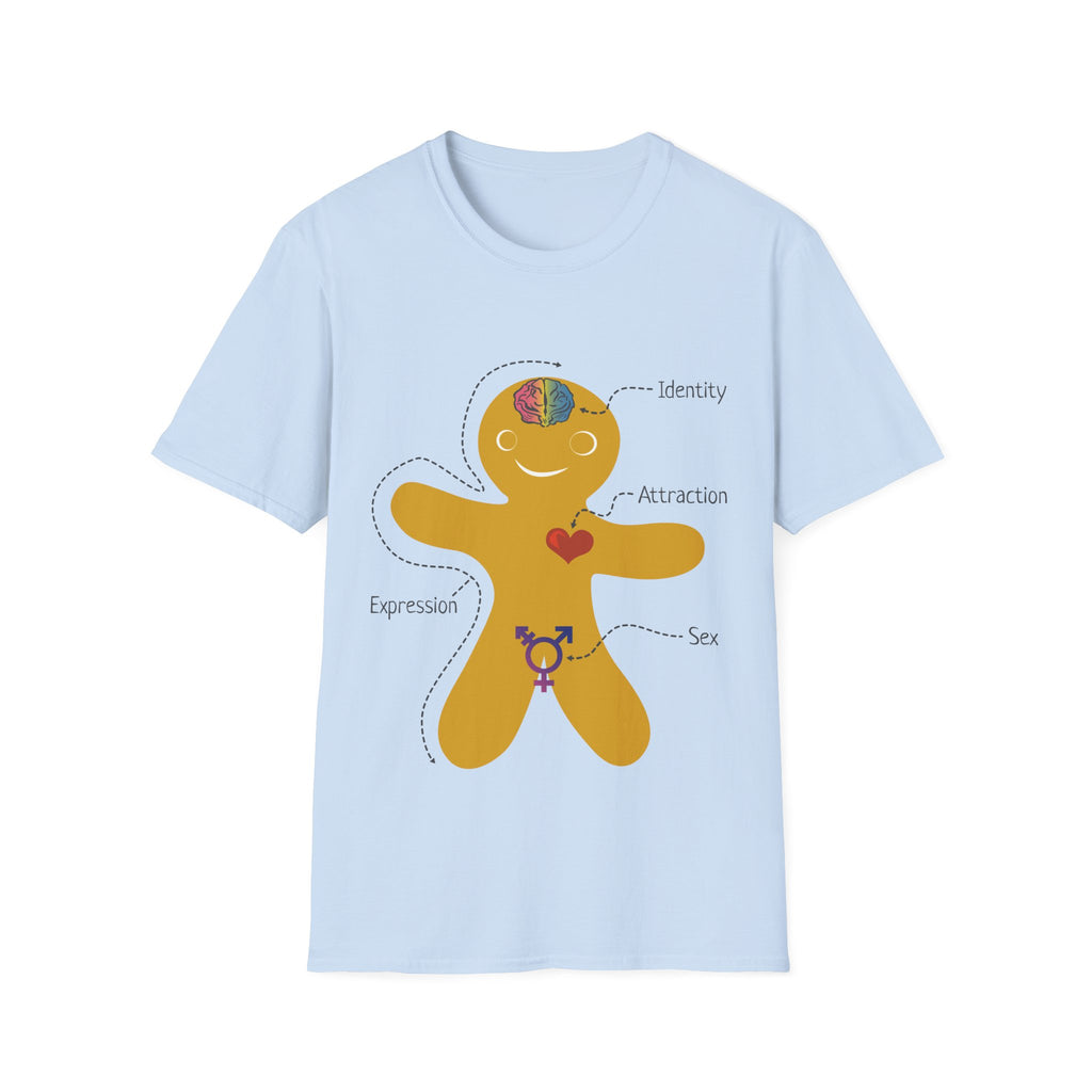 Genderbread Person Gender Tee
