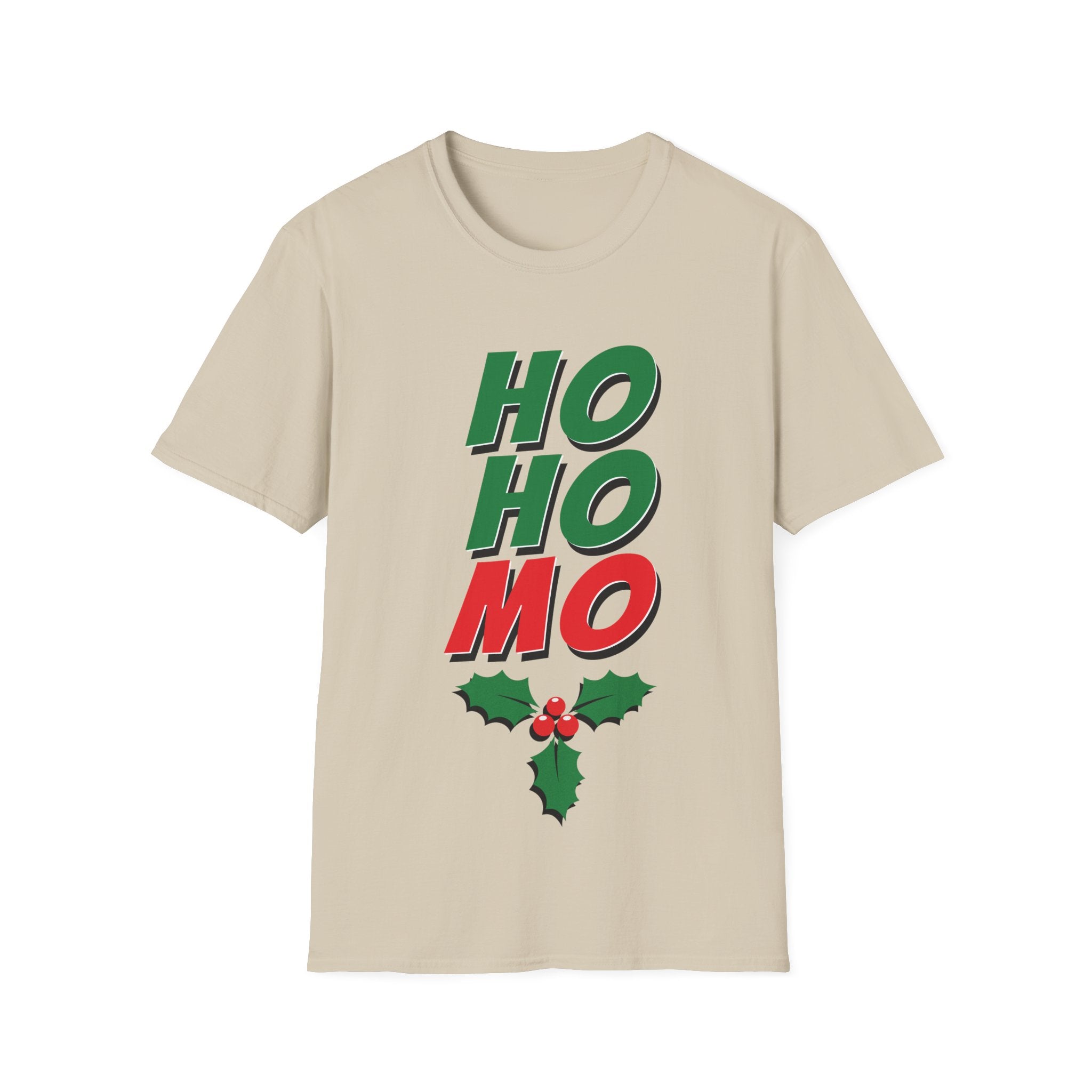 HO HO MO Christmas Tee