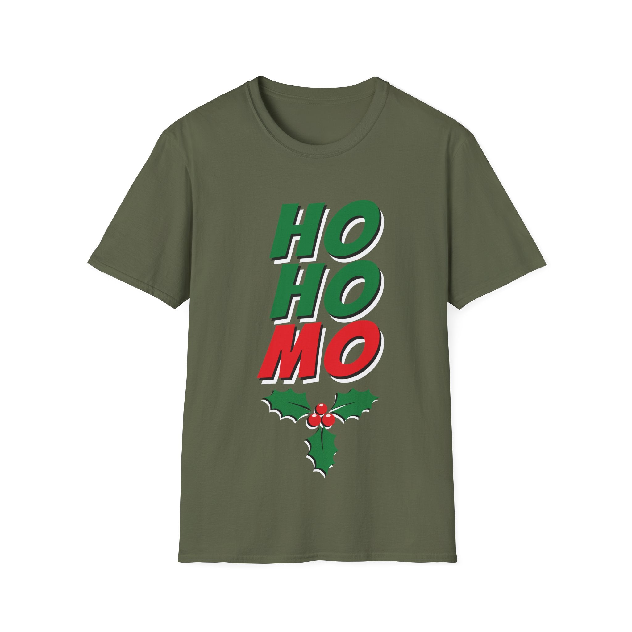 HO HO MO Christmas Tee