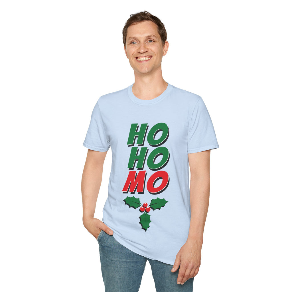 HO HO MO Christmas Tee