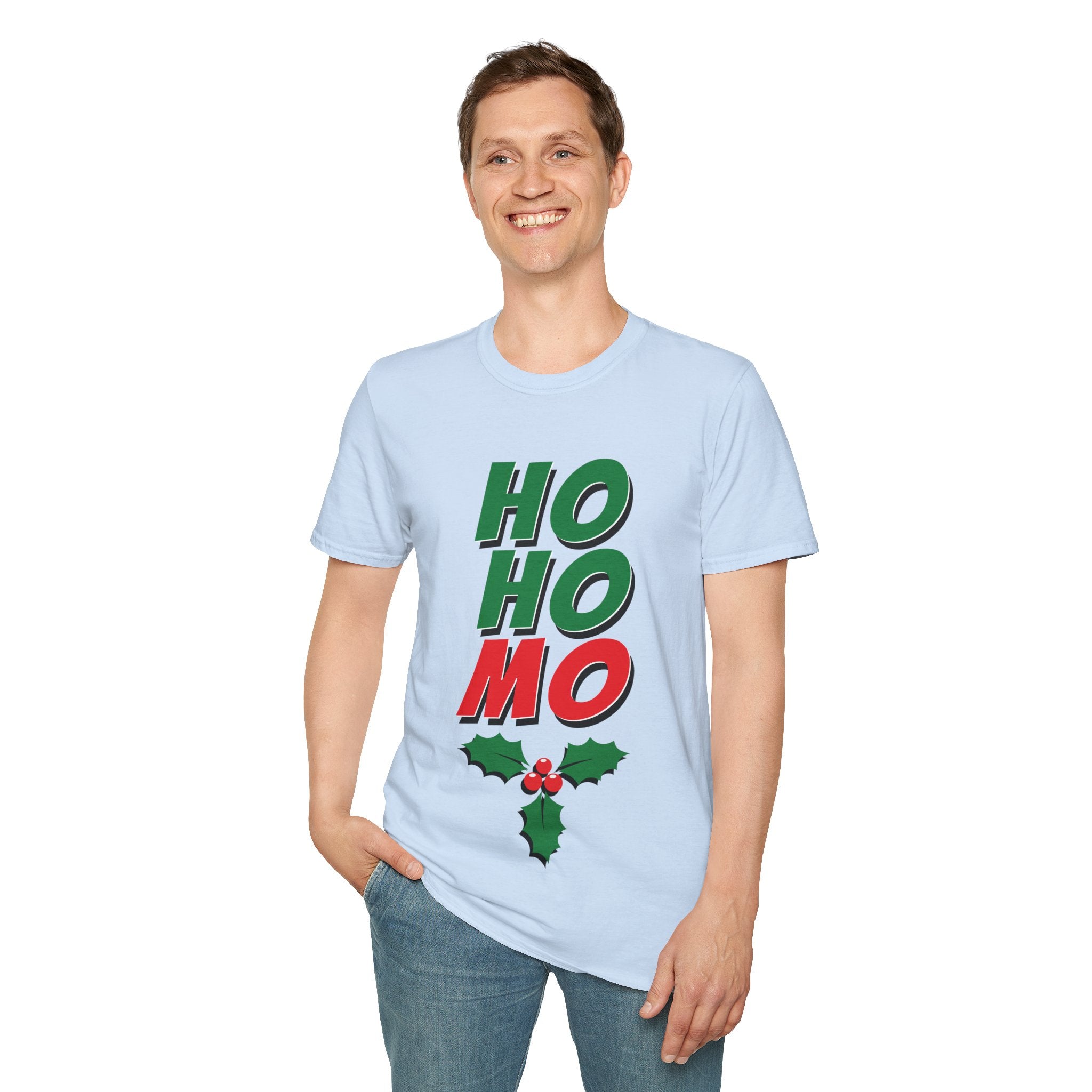 HO HO MO Christmas Tee