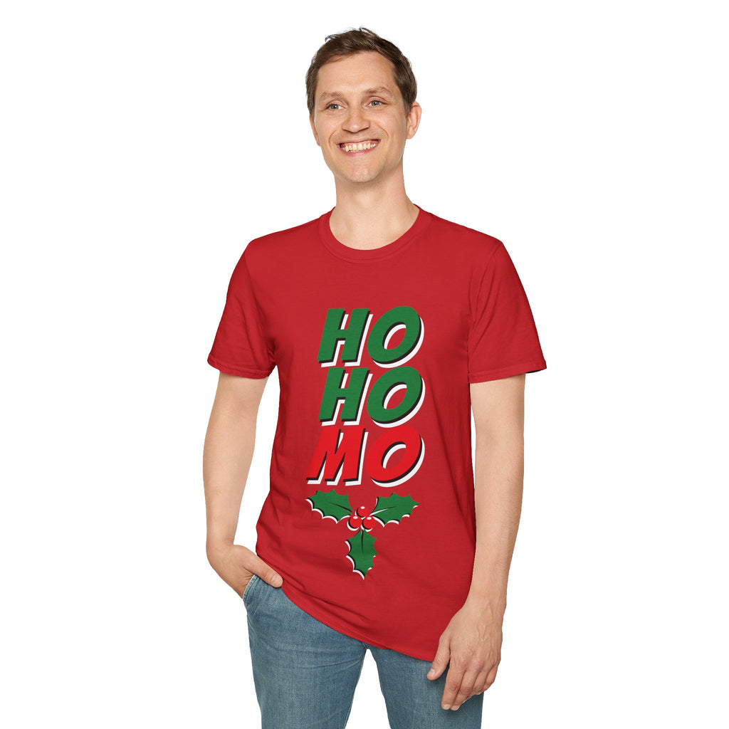 HO HO MO Christmas Tee