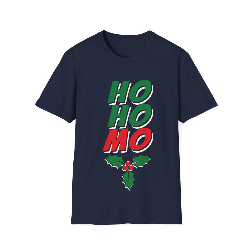 HO HO MO Christmas Tee