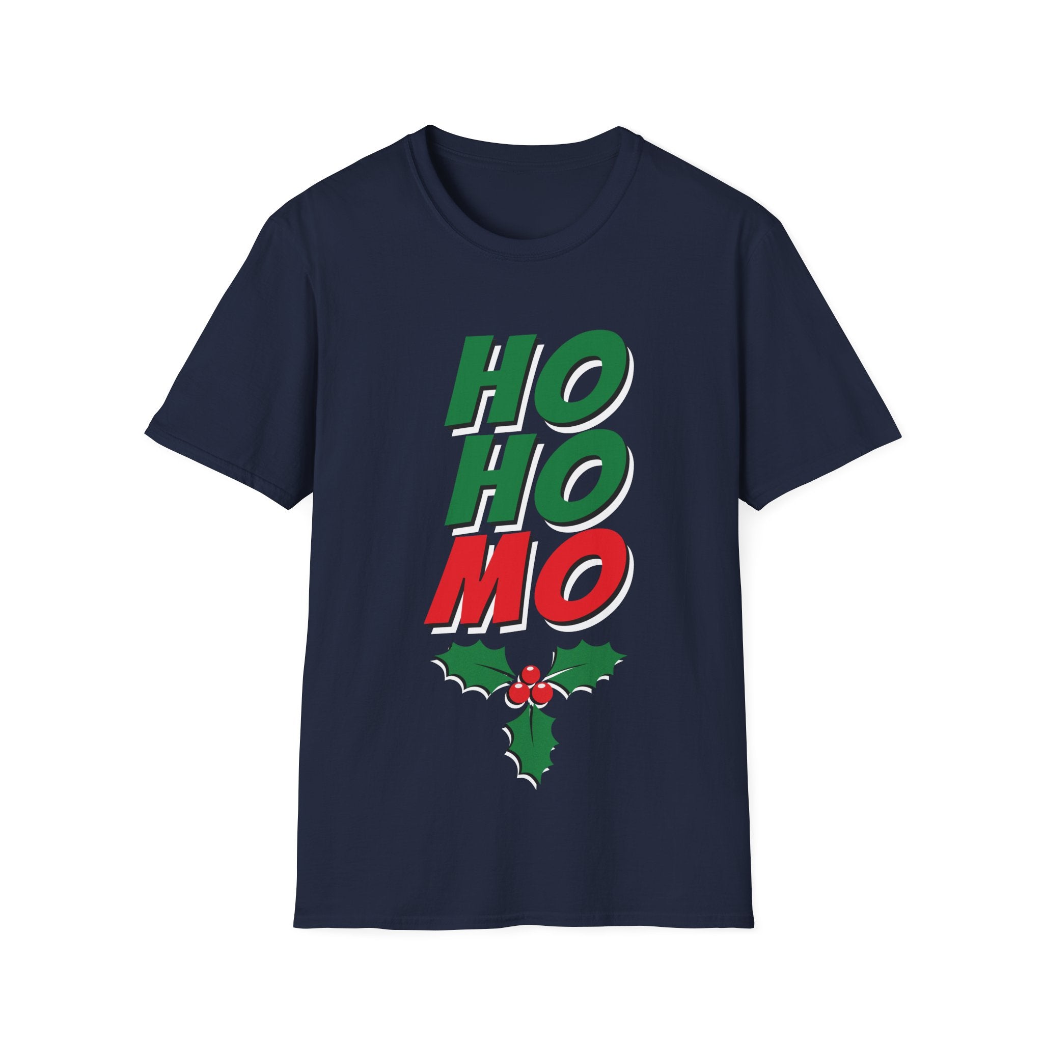 HO HO MO Christmas Tee