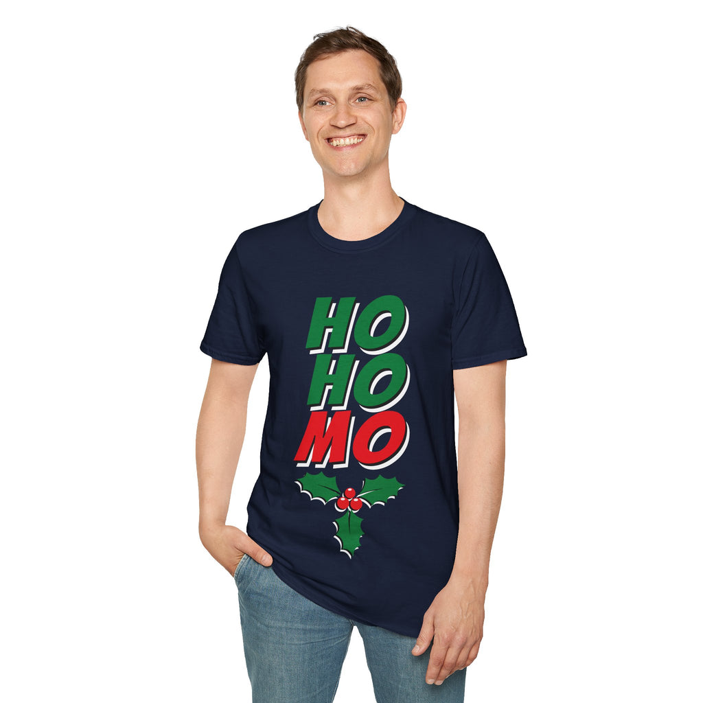 HO HO MO Christmas Tee