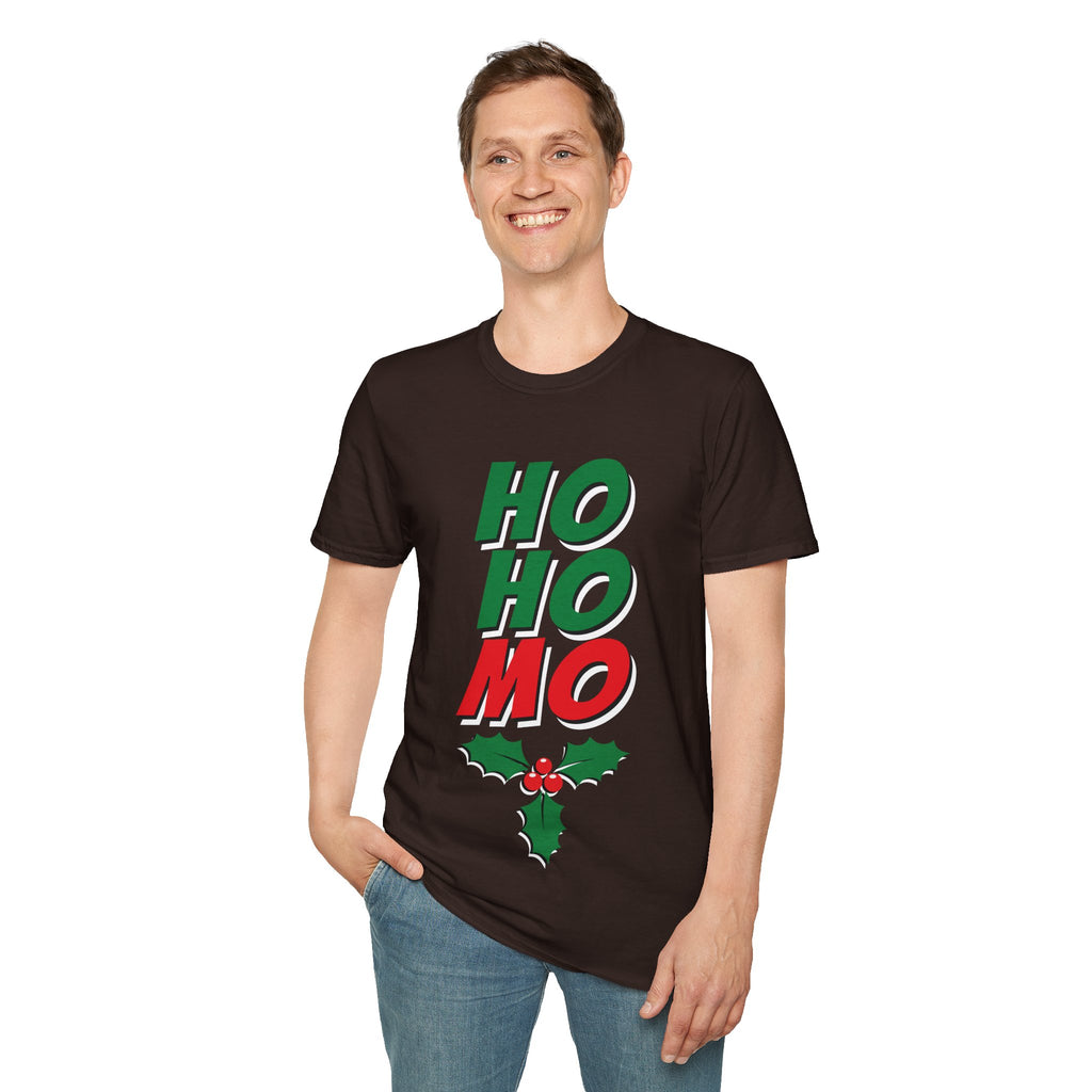 HO HO MO Christmas Tee