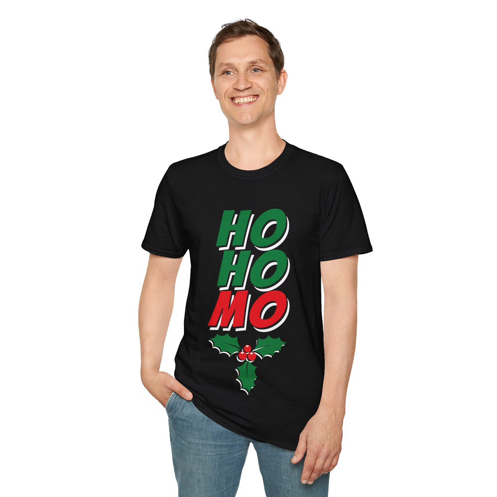 HO HO MO Christmas Tee